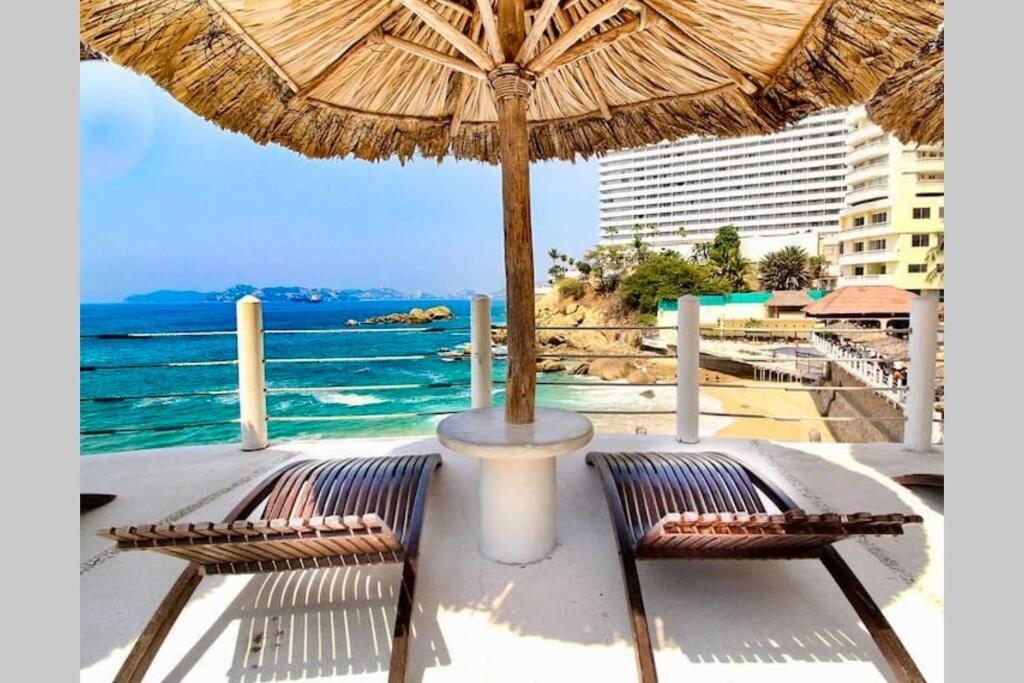 Suite Frente Al Mar En El Corazon De אקפולקו מראה חיצוני תמונה